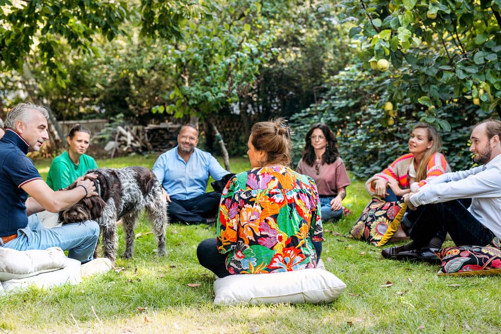 Gruppencoaching im Freien