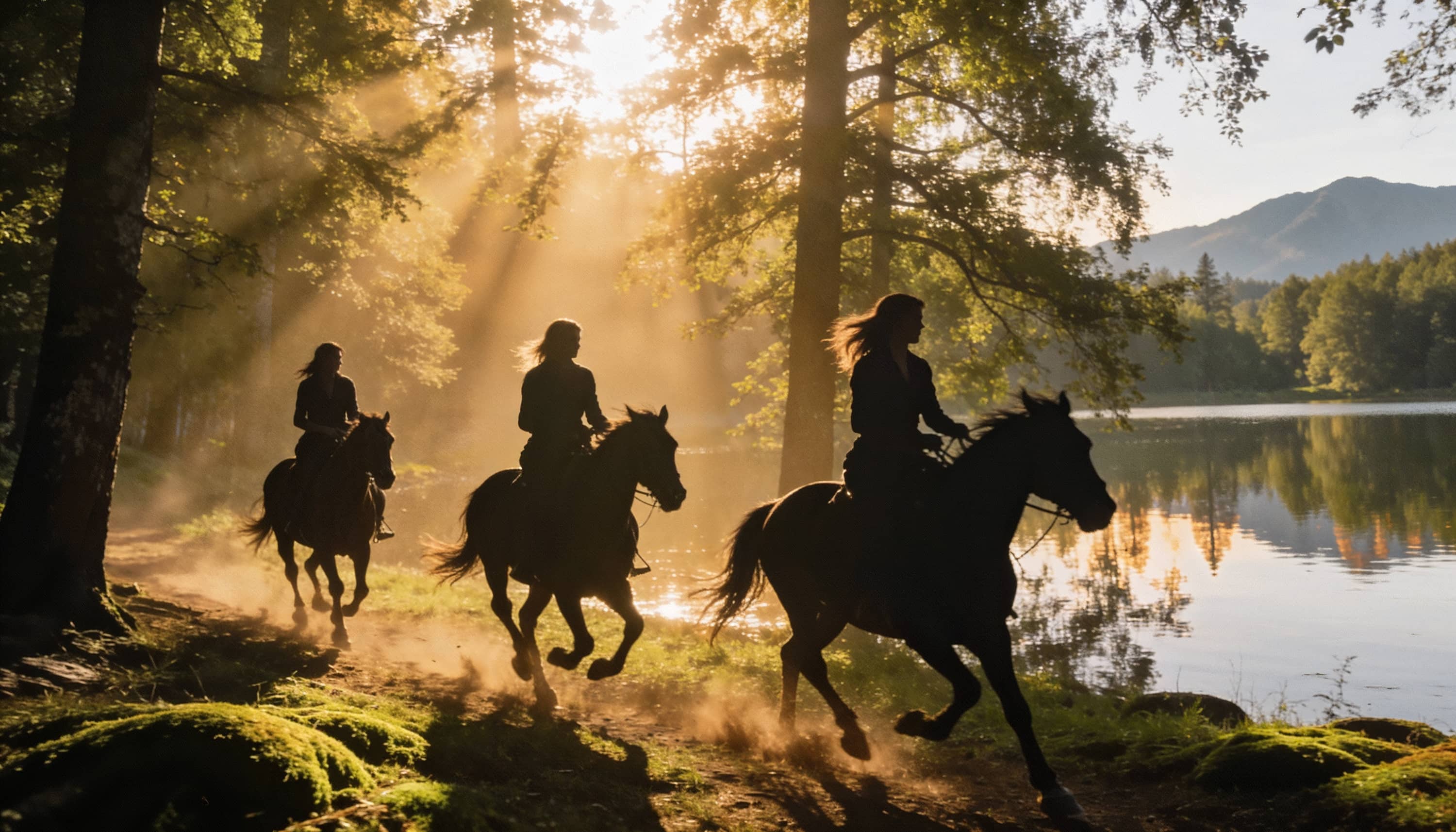 Ausritt durch die polnische Natur
